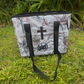 Hauler Tote - Camo w/Cross