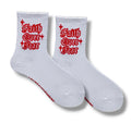 Faith over fear Socks - Red