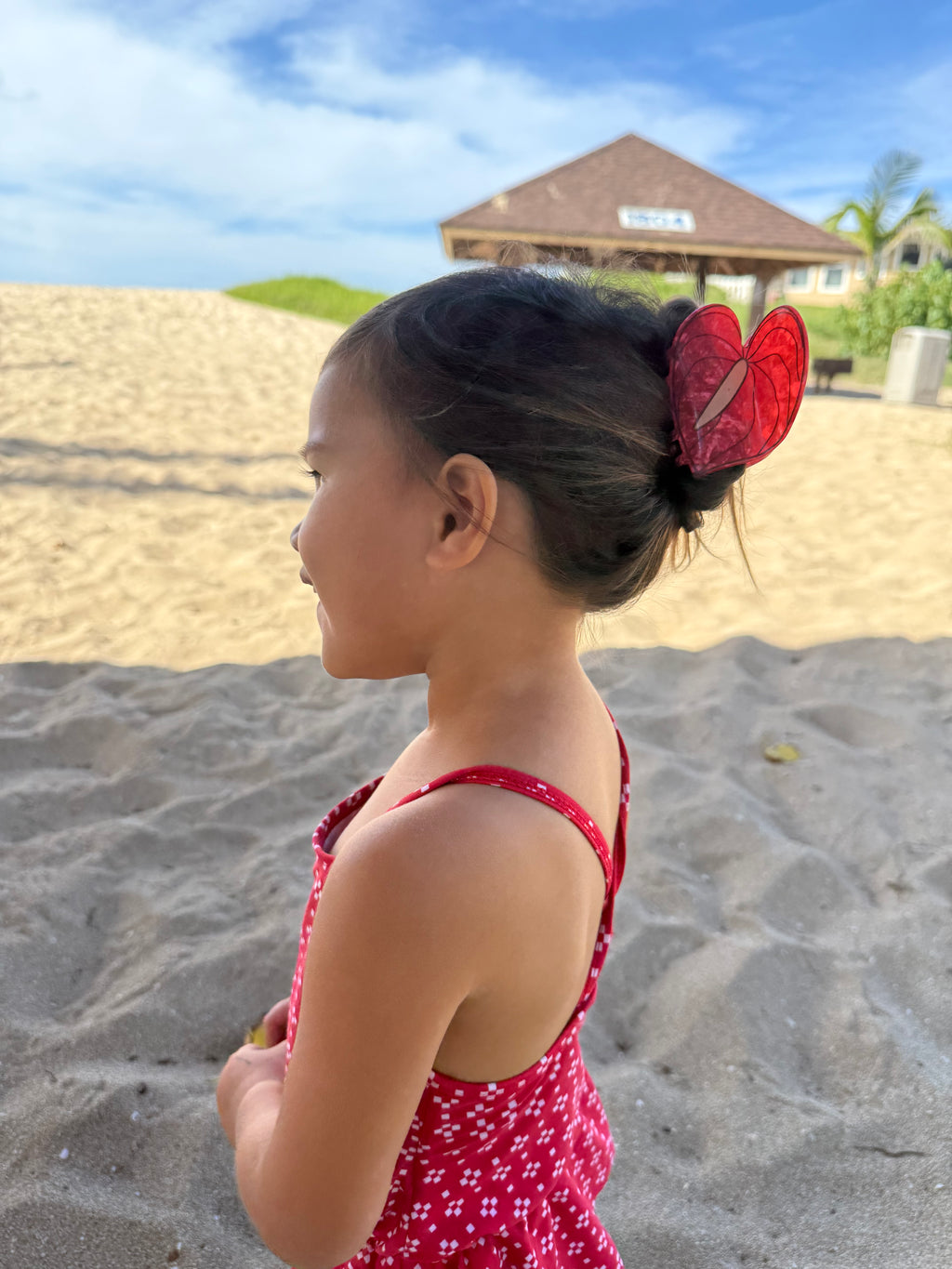 Anthurium Hair Clip