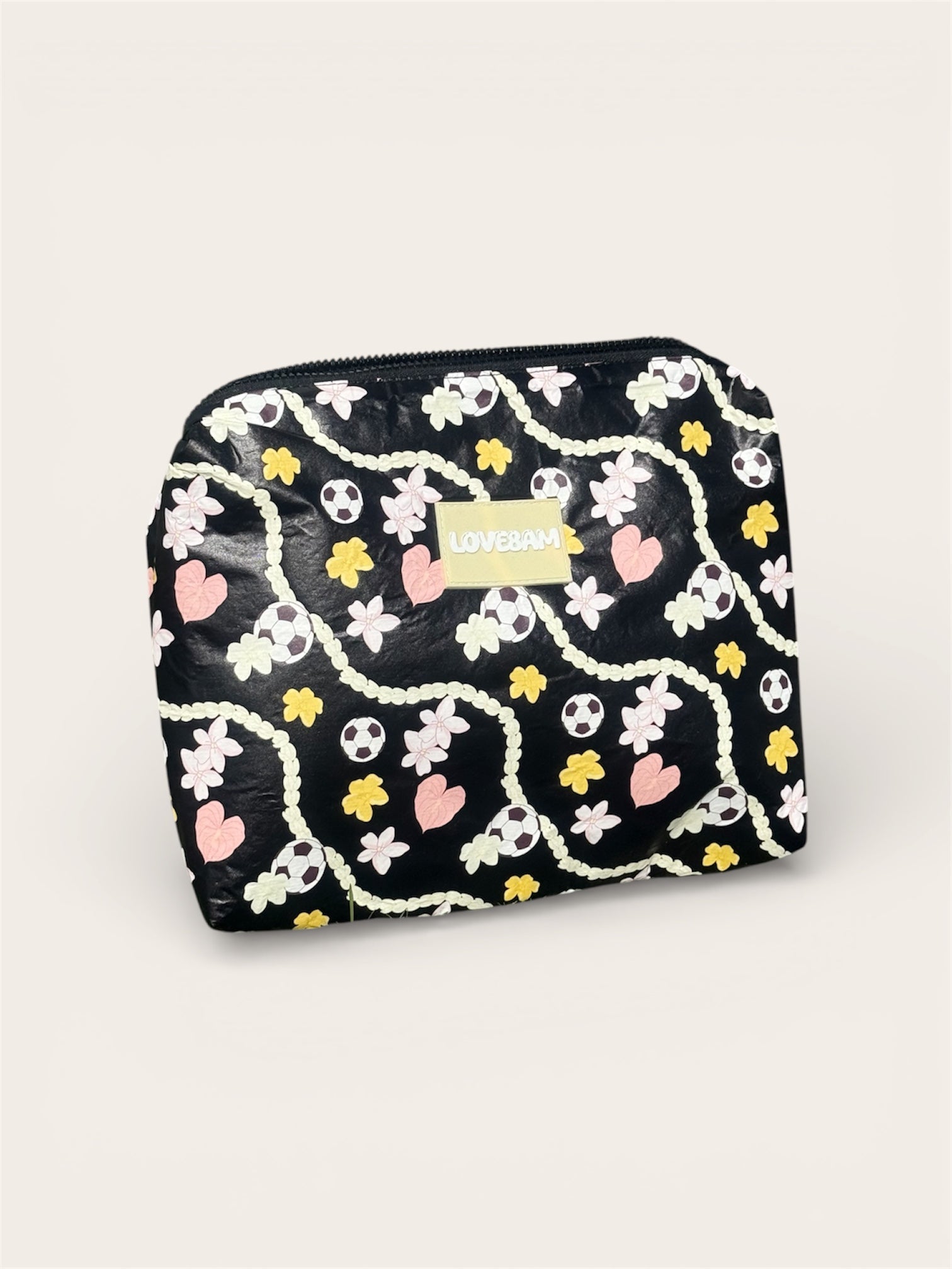 Soccer Pua Anthurium Insulated Pouch
