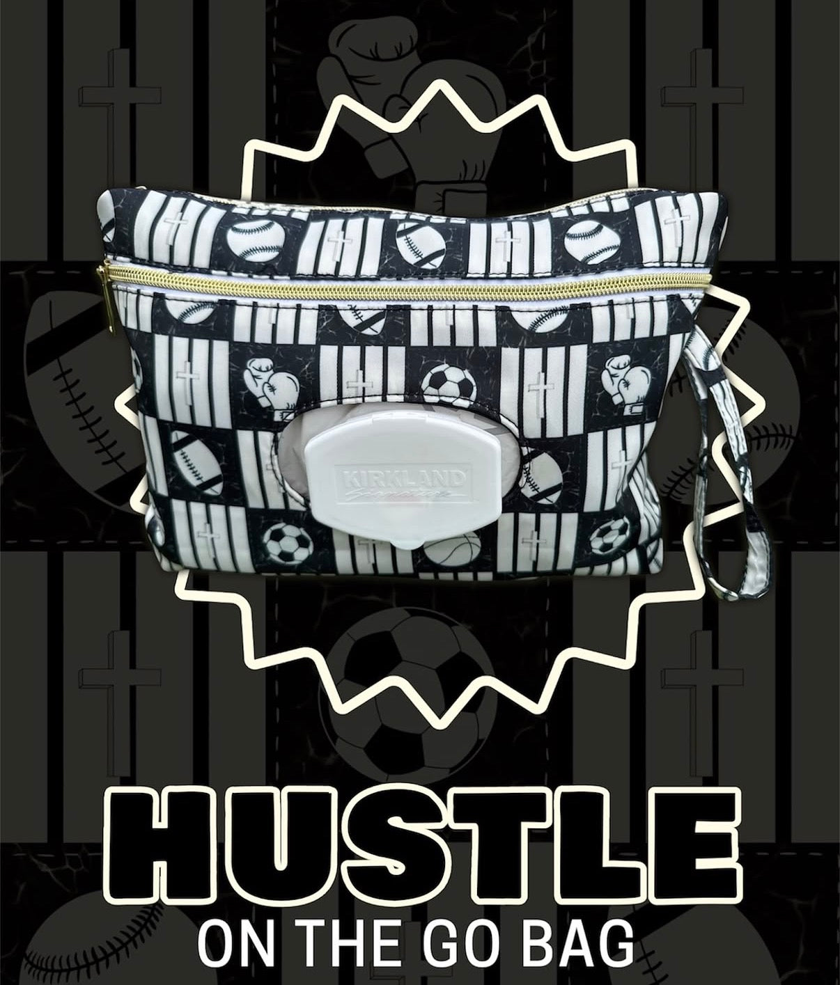 Hustle on the go clutch